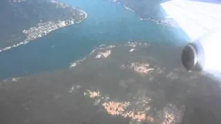 Lugano Airport - Take-off in Darwin Airline Saab 2000