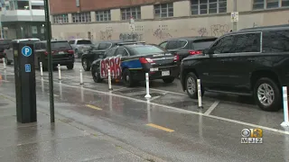 Baltimore Police Car Spray-Painted With "ACAB" Near Training Academy