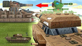 Подмога Ратте от переродившегося КВ-45 - Мультики про танки