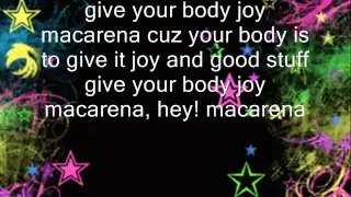 macarena english lyrics