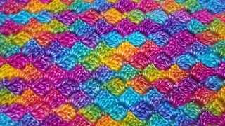 EASY Crochet Stitch For Beginners / Easy Crochet Blankets Crochet Scarfs / Crochet Tulip Stitch