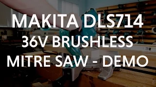 MAKITA DLS714 BRUSHLESS MITRE SAW - TOOLSTOP.CO.UK