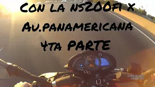 4)Rouser Ns200 Fi por Au. panamericana escuchando Ac/Dc. #ns200 #bajaj #ns200fi #motorcycle