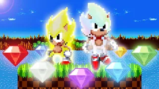 Super And Hyper Sonic In Sonic 1