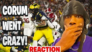 CORUM IS NICE! dMillionaire REACTS #4 Alabama vs #1 Michigan Highlights 2024 Rose Bowl CFP Semifinal