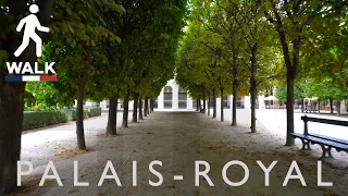 Paris, France - 4K Virtual Walk - Paris Streets, from The Palais-Royal Gardens to The Grand Rex.