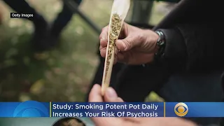 Smoking Strong Pot Daily Raises Psychosis Risk, Study Finds