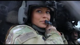 Meet Youngest Female UH-60 Black Hawk Pilot in 34th ECAB at Middle East: 1st Lt. Megan Skalla