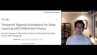 Tempered Sigmoid Activations for Deep Learning with Differential Privacy