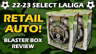 RETAIL AUTO!! Select La Liga 2022-23 Panini Blaster 2x Soccer Box Review