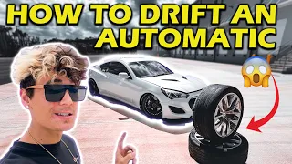 HOW TO DRIFT AN AUTOMATIC CAR (tutorial)