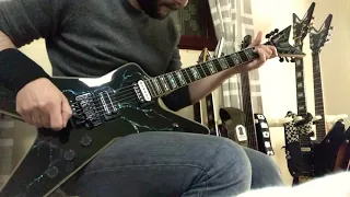 Pantera - Domination [Guitar Solo COVER] with Washburn Dime Boogie Bolt 2