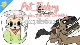 Pixie's Tomfoolery - Compilation 4 - Pixie, Brutus, Lola and Wrinkles | Pet_Foolery Comic Dub