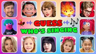 GUESS MEME & WHO'S SINGING🎤🎵🔥Lay Lay,Like Nastya,Diana,Kika Kim,Mr Beast,Taylor Swift,Poppy,Ragatha