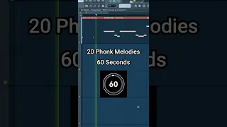 20 Phonk Melodies, 60 Seconds #phonk