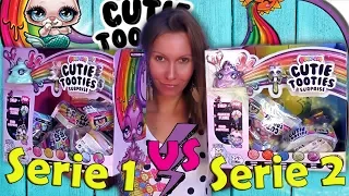 CUTIE TOOTIES Wave 1 gegen Wave 2 🦄 Display Cooler Slime und seltene Figuren 💖 deutsch