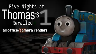 Five Nights at Thomas's Rerailed 1 All Office/Camera Renders