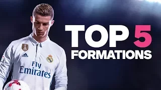 FIFA 18: 5 Strongest Formations - Best Way to Play