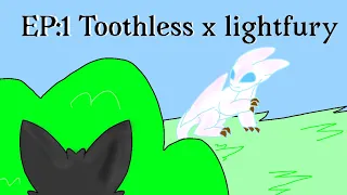 Toothless x light fury #1 new