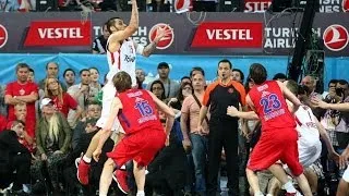 CSKA  vs Olympiacos 61-62 Euroleague 2012 Final