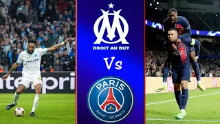 OL Marseille vs PSG - Highlights of 2023/2024 Ligue 1 Gameplay