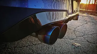 Volkswagen Golf R (MK8) - Stock Exhaust vs MBRP Exhaust