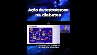 AÇÃO DA TESTOSTERONA NO DIABETES| Dr. Luiz Tintori #shorts