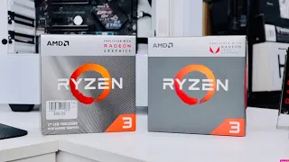 Ryzen 3 3200G Stock Vs Ryzen 3 2200G Overclock to 1500Mhz GPU Clock Gaming Benchmark