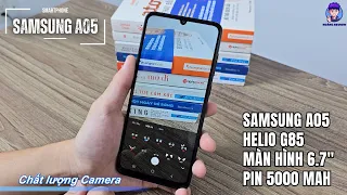 Review Samsung Galaxy A05 : Mở hộp, So sánh Samsung A05 vs Samsung A04, test camera, Pubg, liên quân