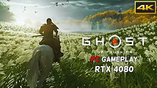 Ghost of Tsushima | PC Realistic Gameplay 4K/60FPS | ALL MAX Setting