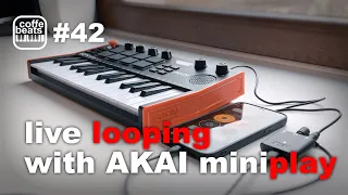 CoffeBeats #42 - Lo-fi / ambient looping with AKAI mini play and iPhone