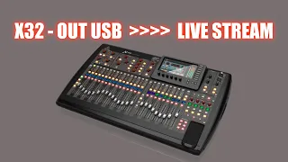 How To Setup X32 USB Output For Live Stream | Basic Mirror of Main Output