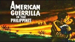 American Guerrilla in the Philippines 1950. Tyrone Power & Micheline Prelle. War.