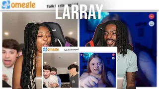 LARRAY | Omegle but... EVERYTHING goes wrong | REACTION