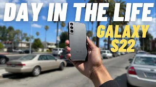 Galaxy S22 Day In The Life Review (Camera & Battery Test)