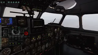 X Plane 11 АН-24 Псковавиа заход в порт BGBW