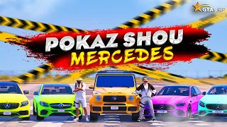 MERCEDESLAR SHOVQIN SOLAR! POKAZ SHOU YANGI SONI - GTA 5 RP Rockford