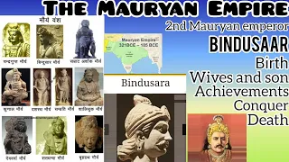 The Mauryan Empire | 2nd Emperor Bindusaar |Bindusaar Achievements and conquer|Father of Ashoka