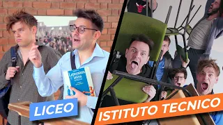 LICEO VS ISTITUTO TECNICO - Parodia Scuola -  iPantellas