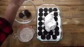 Oreo Ice Box Cake