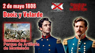 Daoiz y Velarde relatan los hechos del 2 de mayo de 1808 en el parque de artillería de Monteleón