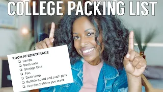 WHAT TO BRING TO COLLEGE *Checklist included* 2021