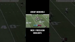 Jeremy McNichols Week 1 Preseason Highlights | 2021 NFL Preseason Highlights #Shorts