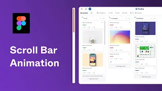 Scroll Bar Animation in Figma Using Smart Animate