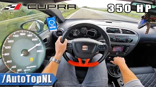 350HP Seat Leon Cupra on AUTOBAHN [NO SPEED LIMIT] by AutoTopNL