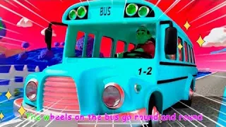 Wheels on the bus - baby songs - Nursery Rhymes and kidssongs for toddlers #bebefinn