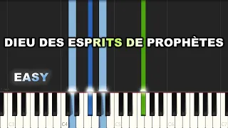 Dieu des Esprits de Prophètes | EASY PIANO TUTORIAL BY Extreme Midi