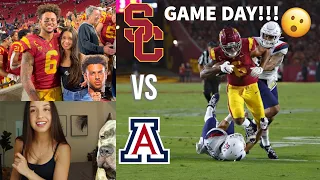 GAME DAY VLOG... USC vs Arizona (HOMECOMING)