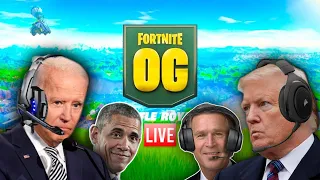 Presidents Play The OG FORTNITE New Update