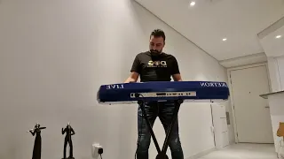 Baby calm down oriental style played on keyboard